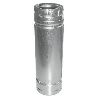 4'' x 24'' PelletVent Pro Galvalume Pellet Stove Chimney Pipe - 4PVP-24