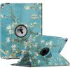 Fintie Rotating Case for iPad Air (3rd Gen) 10.5" 2019 / iPad Pro 10.5" 2017 with Built-in Pencil Holder - 360 Degree Rotating Stand Protective Cover, Auto Sleep/Wake (Blossom) view 1