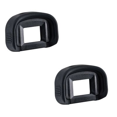 JJC 2-Pack EG Eyecup Eyepiece Eye Cup for Canon EOS 5D Mark IV III 5DSR 7D