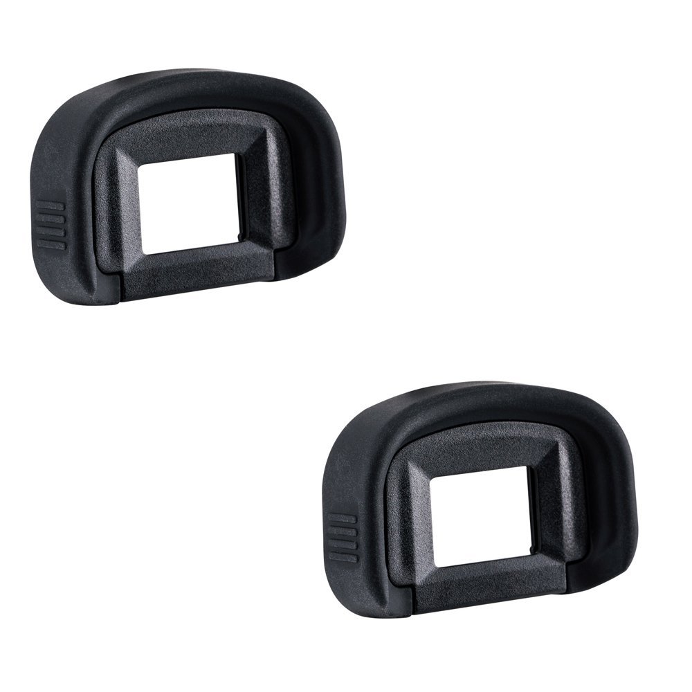 JJC 2-Pack EG Eyecup Eyepiece Eye Cup for Canon EOS 5D Mark IV III 5DSR 7D