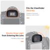 JJC 2-Pack EG Eyecup Eyepiece Eye Cup for Canon EOS 5D Mark IV III 5DSR 7D view 2