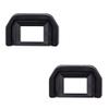 JJC 2-Pack EF Eyecup Eyepiece Eye Cup for Canon EOS Rebel T6 T7 T5 T8i T7i view 1