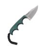 CRKT Minimalist Bowie Outdoor Survival Fixed Blade Knife with Sheath: Stainless Steel Plain Edge Blade, Micarta Handle, 2387 view 2