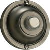 Quorum 7-304-95 Traditional Door Chime Button from Door Chimes Old World Collection in Bronze/Dark Finish, view 3