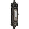 Quorum 7-310-92 Traditional Door Chime Button from Door Chime Button Collection in Pewter, Nickel, Silver Finish, view 1
