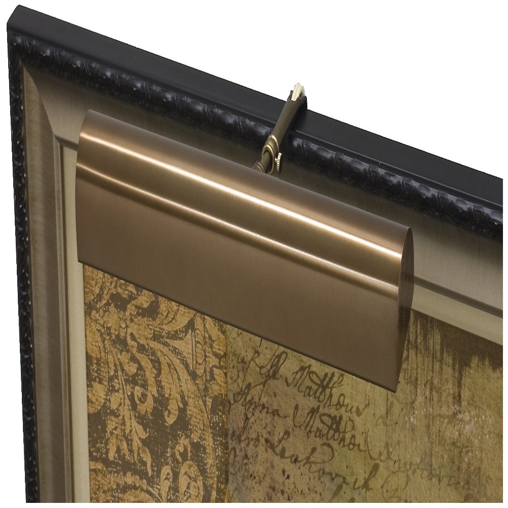 House of Troy TLEDZ14-56 Traditional LED Picture Light, 14", Statuary Bronze