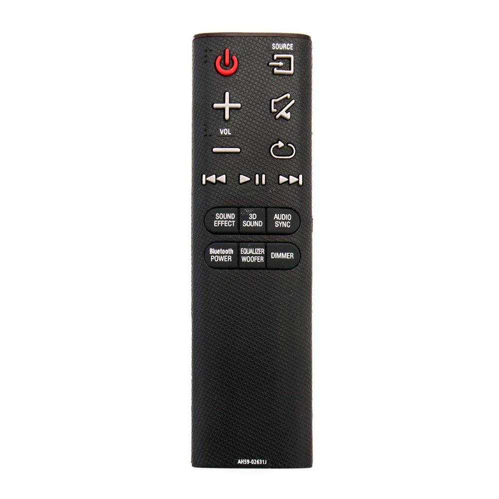 AH59-02631J Sound Bar Replaced Remote fit for Samsung Soundbar HW-H430 HW-H450 HW-HM45 HW-HM45C HWH430 HWH450 HWHM45 HWHM45C HW-HM45/ZA HW-HM45C/ZA HW-H450/ZA HW-H430/ZC