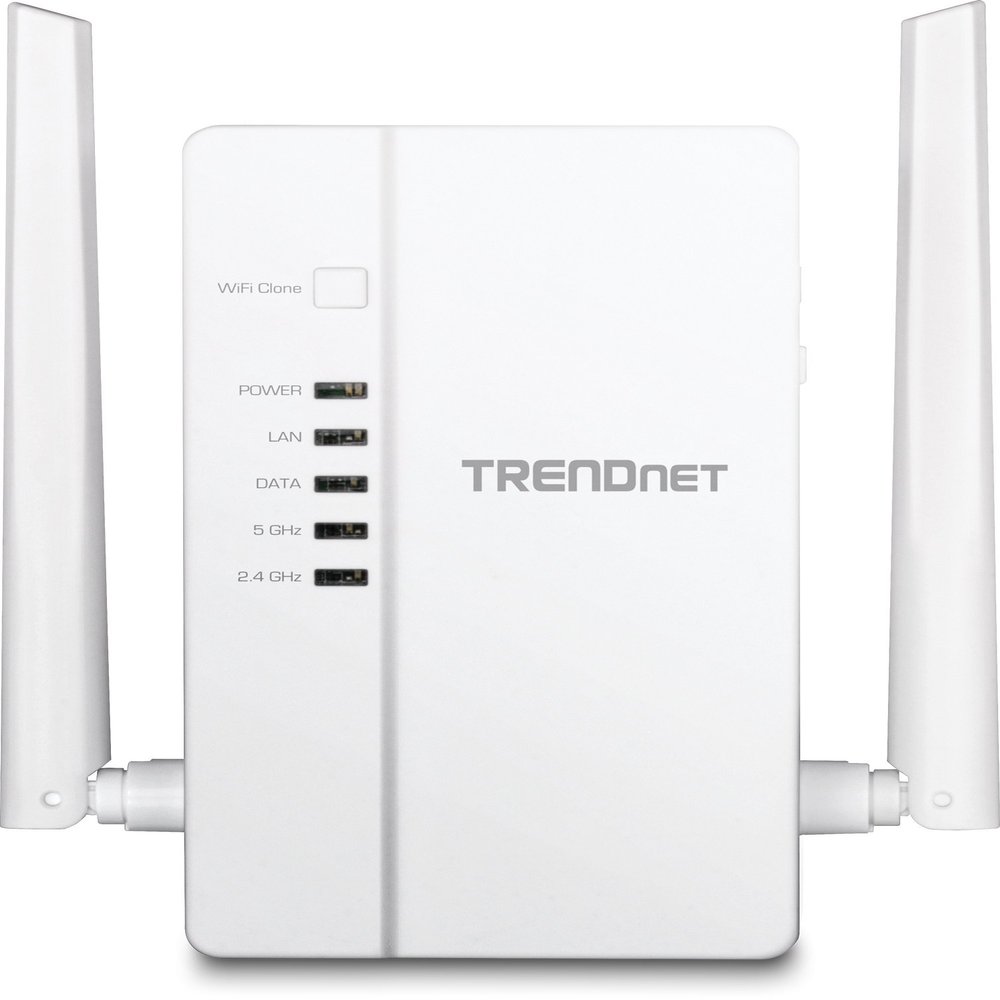 TRENDnet Wi-Fi Everywhere Powerline 1200 AV2 AC1200 Wireless Access Point, Expand Your Wireless Coverage, Built-in Concurrent Dual-Band, 3 x Gigabit Ports, MIMO, Beamforming, White, TPL-430AP