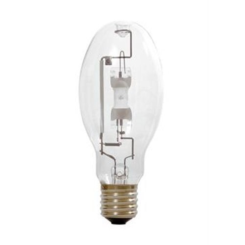 (6-Pack) Sylvania 64032 M250UED28 250W METALARC quartz metal halide lamp, E39 base, ED28 bulb, enclosed fixture rated, universal burn, clear, 4200K6