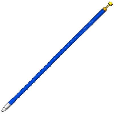 FS5-BB FS-Series 5-Feet (152cm) 40 Channel Plus 1000 Watt Tunable Tip CB Antenna, Blue, 5/8 Wave Length Design, Can be Used in Single or Dual Configurations, 3/8"-24 Threaded Base