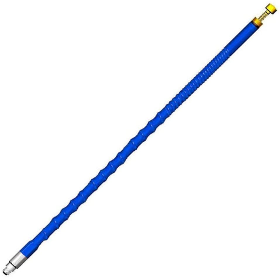 FS5-BB FS-Series 5-Feet (152cm) 40 Channel Plus 1000 Watt Tunable Tip CB Antenna, Blue, 5/8 Wave Length Design, Can be Used in Single or Dual Configurations, 3/8"-24 Threaded Base