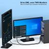 BENFEI Mini DisplayPort to DisplayPort 6 Feet Cable 4K@60Hz 2K@144Hz, Mini DP(Thunderbolt Compatible) to DP Cable (Male to Male) Gold-Plated Cord view 3