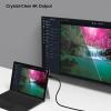 BENFEI Mini DisplayPort to DisplayPort 6 Feet Cable 4K@60Hz 2K@144Hz, Mini DP(Thunderbolt Compatible) to DP Cable (Male to Male) Gold-Plated Cord view 4