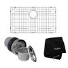 KRAUS Standart Pro 30-Inch Apron Front Farmhouse 16-Gauge Single Bowl Stainless Steel Kitchen Sink, KHF200-30 view 4
