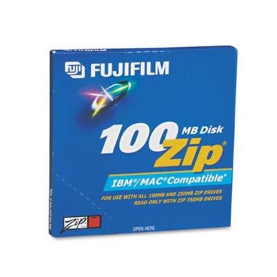 Fuji IBM/Mac Compatible Zip Disks DISC,ZIP 100 DUAL FORMAT (Pack of8)