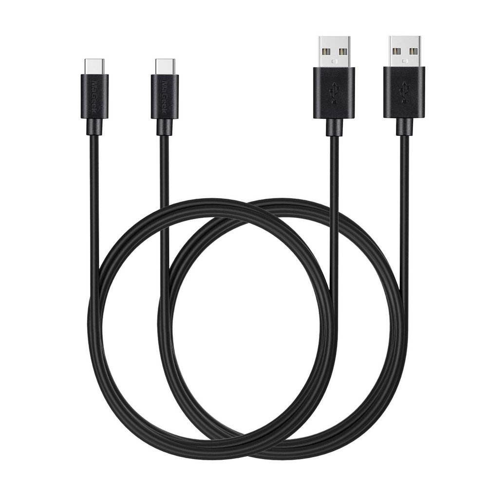 MaGeek USB A to USB C Cable 6ft, 2Pack Long USB to USB C Cable, Fast Charge