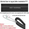 License Plate Frame Backup Camera Night Vision Car Rear View Camera with 8 Bright LEDs 170 Viewing Angle Waterproof Backup Camera Vehicle Universal Reversing Assist Security view 2