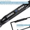 License Plate Frame Backup Camera Night Vision Car Rear View Camera with 8 Bright LEDs 170 Viewing Angle Waterproof Backup Camera Vehicle Universal Reversing Assist Security view 3