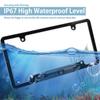 License Plate Frame Backup Camera Night Vision Car Rear View Camera with 8 Bright LEDs 170 Viewing Angle Waterproof Backup Camera Vehicle Universal Reversing Assist Security view 4