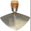 Kraft Tool RO312-9 9" Wide London Brick Trowel w/Leather Handle view 2