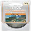 Hoya Circular Polarizer Filter (HRT CIR-PL UV)  55mm Polarizing Filter with UV Absorbing Glass, High-Rate Transparency Film for Camera Lens  Multi-Coated Aluminum Frame & Water Resistant view 1