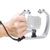 Movo GB-U70 Underwater Diving Rig for GoPro Hero with Cold Shoe Mounts, Wrist Strap - Works with HERO3, HERO4, HERO5, HERO6, HERO7, HERO8, Osmo Action Cam - Perfect Scuba Gear GoPro Accessory view 1