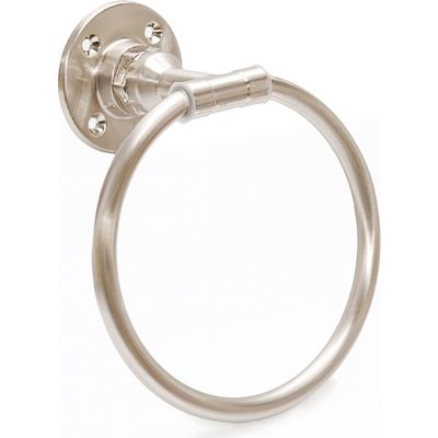 Design House Kimball Towel Ring, Satin Nickel