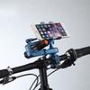 GKPR Bike Phone Mount Bicycle Holder,Smartphone GPS other Devices,bike phone mount with a removable flashlight clip,Universal Cell Phone Bicycle Handlebar-blue view 1