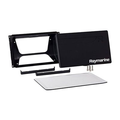 Raymarine Front Mount Kit for Axiom 9 Includes Trim Pieces and Suncover, Black, Small