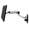 Ergotron  LX Single Monitor Arm, VESA Wall Mount  for Monitors Up to 34 Inches, 7 to 25 lbs  Polished Aluminum view 1