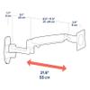Ergotron  LX Single Monitor Arm, VESA Wall Mount  for Monitors Up to 34 Inches, 7 to 25 lbs  Polished Aluminum view 4