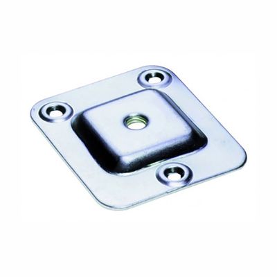 M8 Furniture Fixing Plates Straight Flat Design Ideal For Furniture Feet or Table Legs