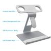 ATOPHK Dual Head Mode Watch Charging Stand Docking Station Holder Compatible for Apple Watch Series Apple Watch Ultra/8/7/6/5/3/2/SE Airpods Base & iPad Silver view 4