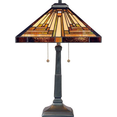 Quoizel Stephen 2-Light Vintage Bronze Table Lamp
