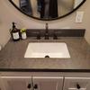 EZ FAUX DECOR Vinyl Kitchen Countertop Wrap 36" x 72" Matte Gray Black view 3