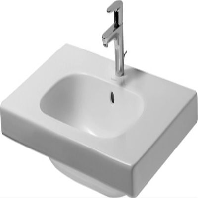 Duravit 03428500002 white, Furniture washbasin 85 cm D-Code, tp, 1 th, Large