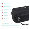 BOVKE Case for Doss SoundBox Touch Wireless Bluetooth Portable Speaker with HD Sound and Bass Protective Hard EVA Travel Shockproof Carrying Case Cover Storage Pouch Bag, Black view 3