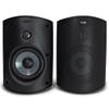 Polk Audio Atrium 5 Outdoor Speakers with Powerful Bass (Pair, Black), All-Weather Durability, Broad Sound Coverage, Speed-Lock Mounting System view 1