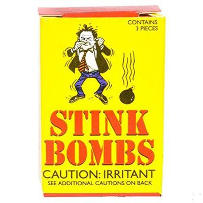 Rhode Island Novelty Stink Bombs Glass Vile Vials Novelty (Box of 36)