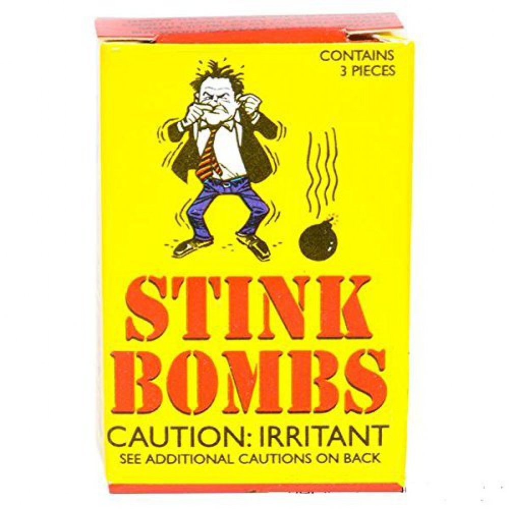 Rhode Island Novelty Stink Bombs Glass Vile Vials Novelty (Box of 36)