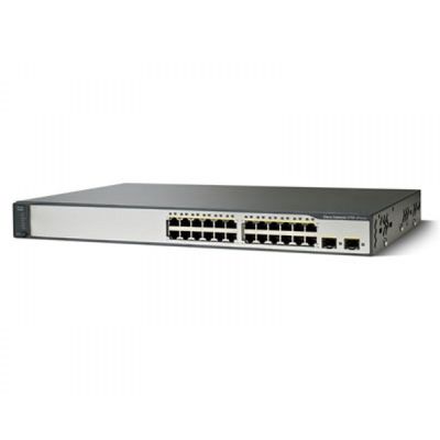 Cisco WS-C3750V2-24PS-S Catalyst 3750V2 24-Port PoE Ethernet Switch (Renewed)