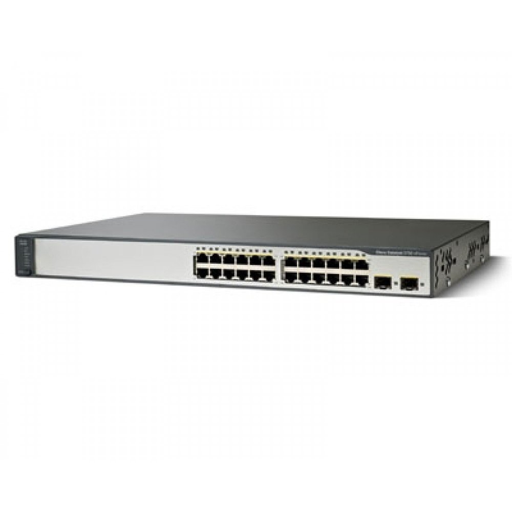 Cisco WS-C3750V2-24PS-S Catalyst 3750V2 24-Port PoE Ethernet Switch (Renewed)