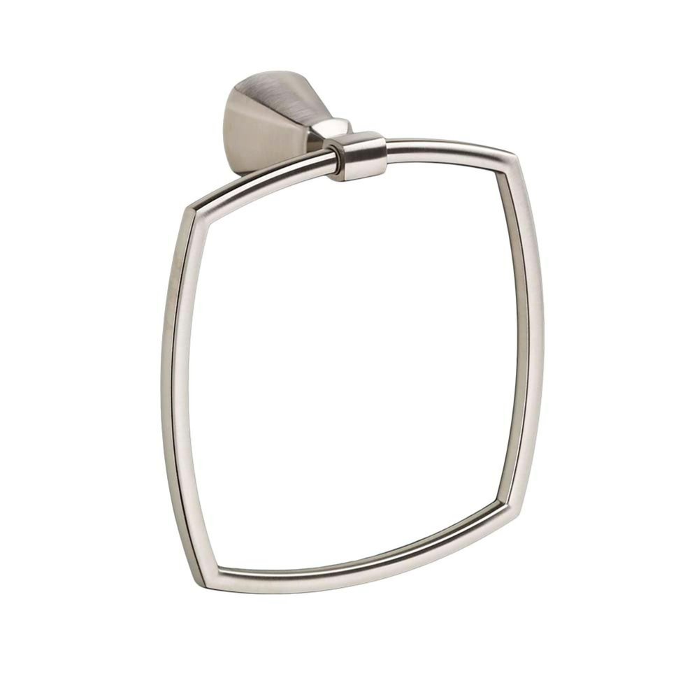 American Standard 7018190.295 Edgemere Towel Ring, Brushed Nickel