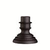 Kichler 9531BK Accessory Outdoor Pier Mount, Black view 3