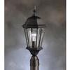Kichler Madison Outdoor Post Light, Black view 1