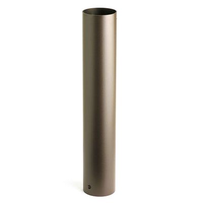 Kichler Lighting 15666AZT 4.25-Inch x 24-Inch Aluminum Bollard Mounting Stem, Textured Architectural Bronze