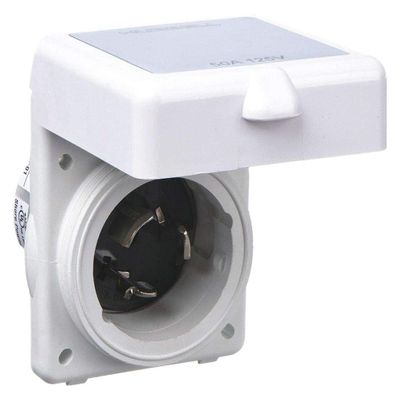 Hubbell Hbl503nm 50a 125v Shore Power Inlet