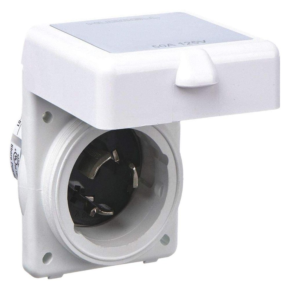 Hubbell Hbl503nm 50a 125v Shore Power Inlet