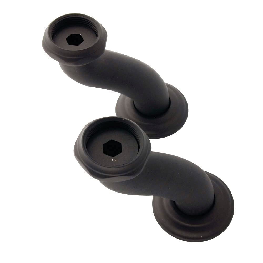 Kingston Brass CCU405 Vintage New S Shape Swing Arms for CC409T5 Series, 4-3/8-Inch, Oil Rubbed Bronze