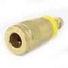 Interstate Pneumatics CA465B 1/4" Automotive Coupler 3/8" Easy-Lock (Brass) view 3